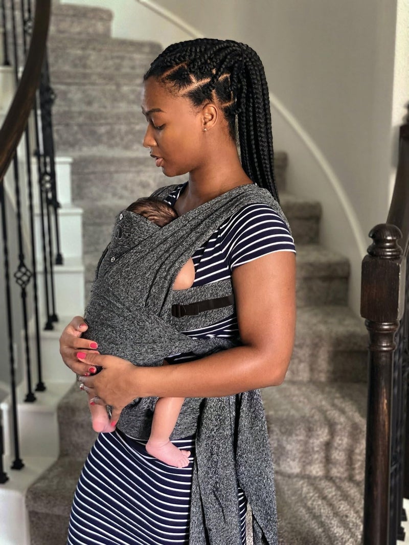 Chicco Boppy Comfy Evolution Baby Carrier 0m-1y, Blue - Image 2